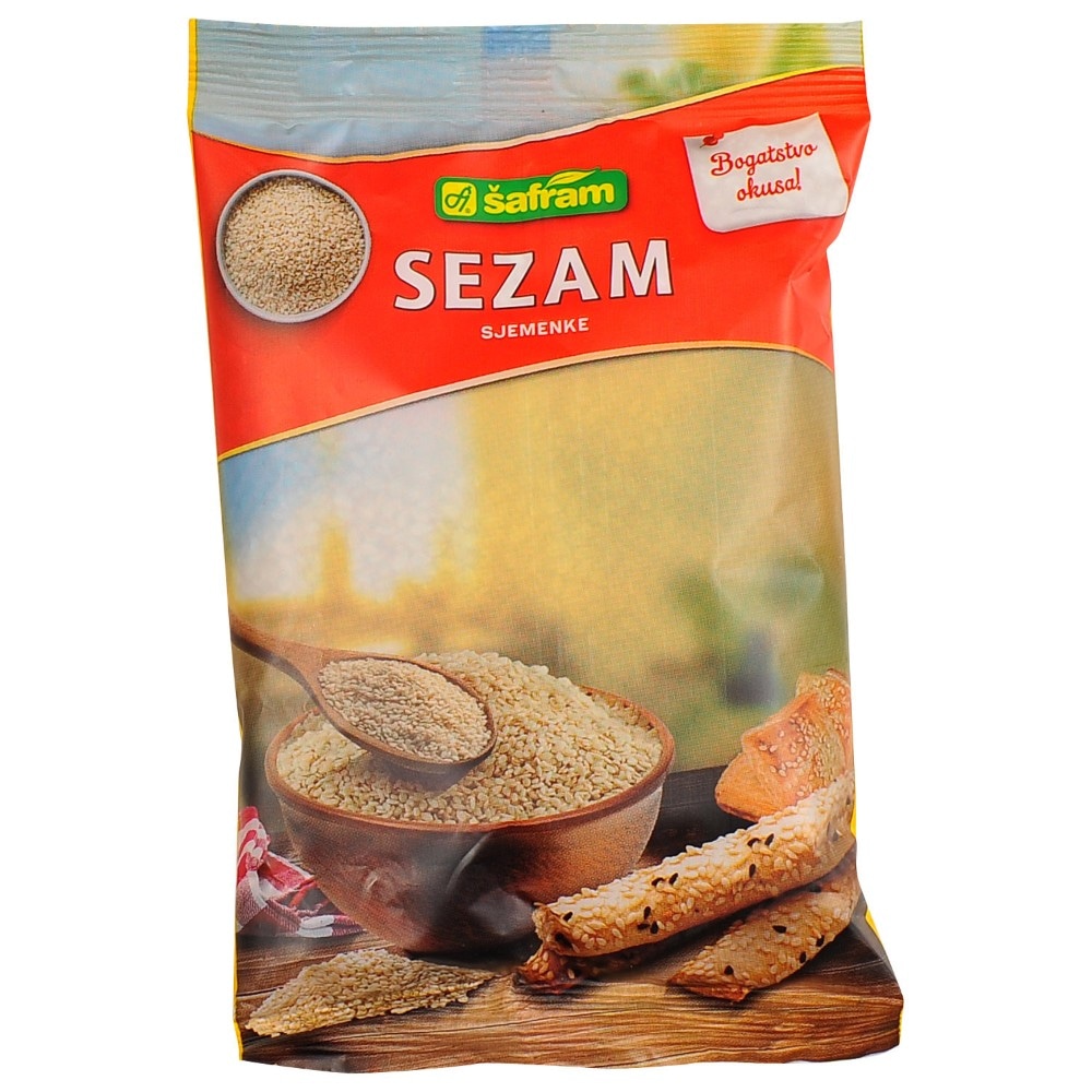 Sezam 100 g Šafram - Akcija u trgovini Spar