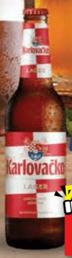 Karlovačko svijetlo pivo 500 ml Akcija u trgovini NTL