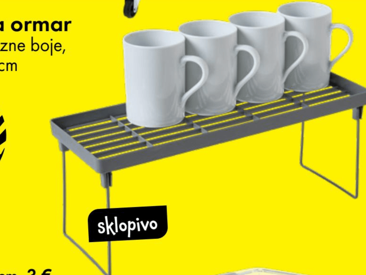 Umetak za ormar - Akcija u trgovini Tedi