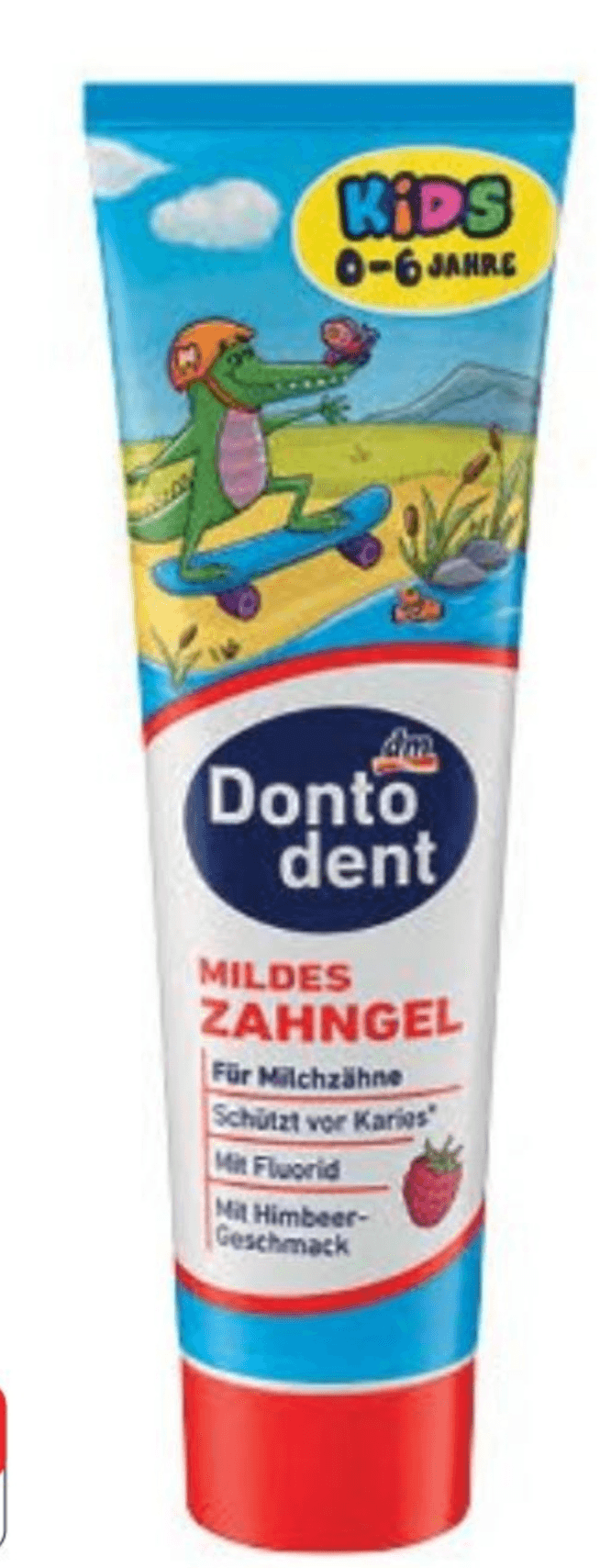 Dontodent dječji gel za zube 100 ml - Akcija u trgovini Dm