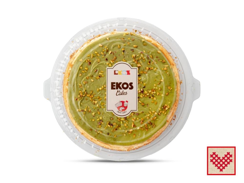 EKOS Svježa Cheesecake pistacija torta 900 g - Akcija u trgovini Lidl