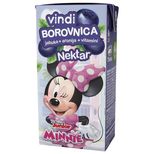 Sok Vindi jabuka 100%, borovnica 0,2 l Akcija u trgovini Bakmaz
