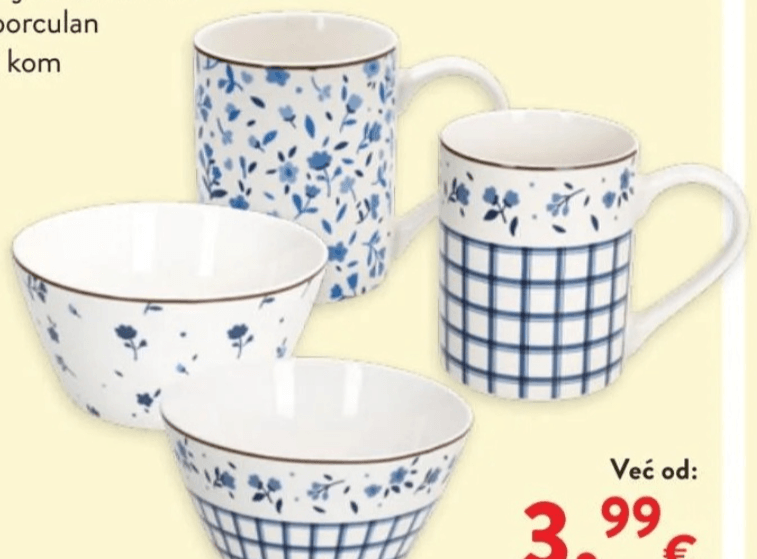 Tognana Šalica ili zdjelica Iris 1 kom - Akcija u trgovini Interspar