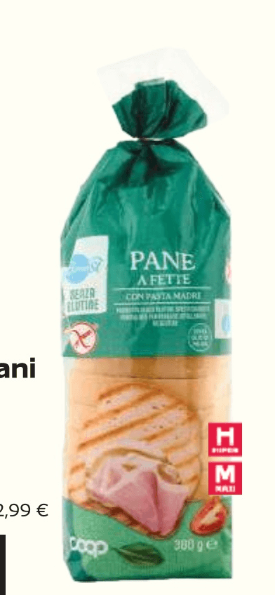 Coop Kruh rezani 300 g Akcija u trgovini Tommy