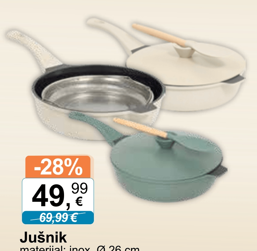 Jušnik Ø 26 cm - Akcija u trgovini KTC