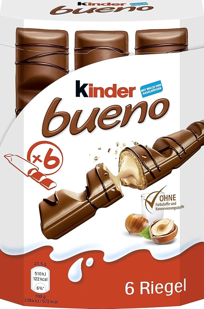 Kinder Bueno 43 g - Akcija u trgovini Pevex