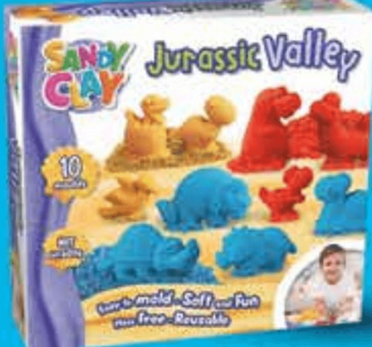 Kinetički pijesak "Jurassic valley" 1 set - Akcija u trgovini Ribola