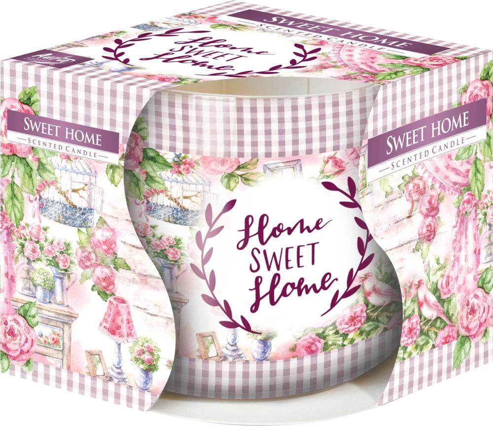 Svijeća mirisna Home sweet home ili Božur Aura - Akcija u trgovini KTC