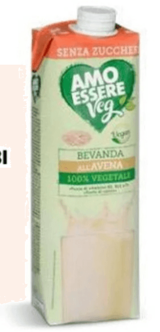 Amo Essere Veg napitak od zobi bez šećera Bio 1 l Akcija u trgovini Eurospin