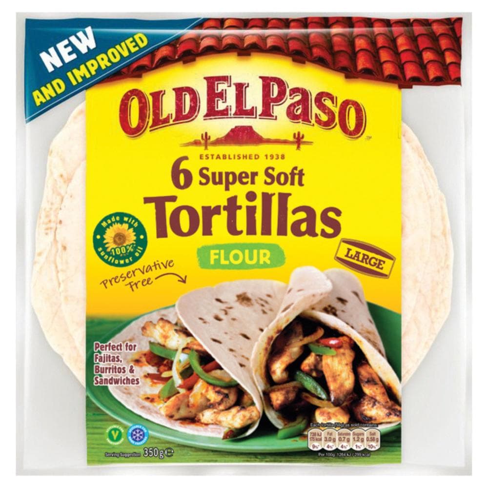 Old El Paso Tortilje 580 g Akcija u trgovini Plodine