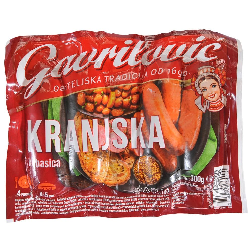 Kobasica Kranjska 300 g Gavrilović Akcija u trgovini NTL