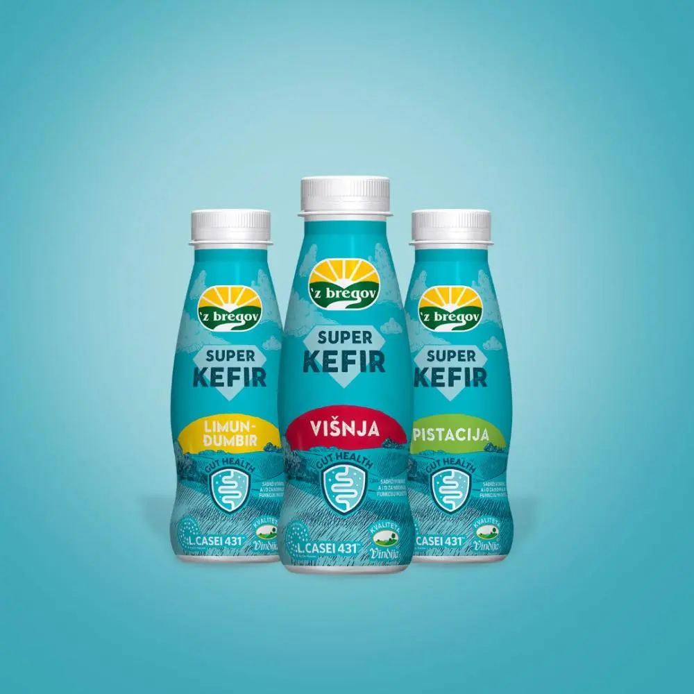 Super kefir 330 g 'z bregov Akcija u trgovini Bakmaz