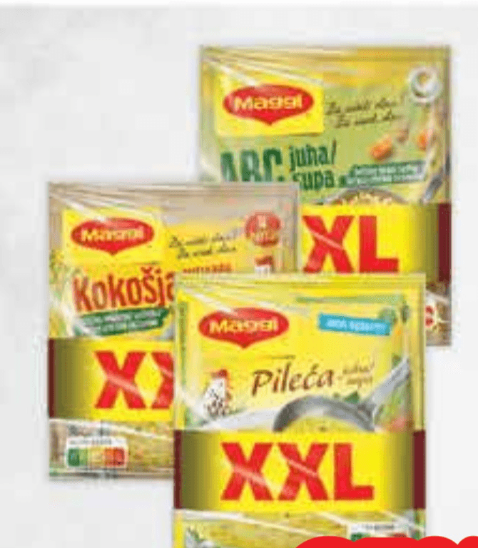 Maggi Juhe u vrećici 4x 44 g - 4x 58 g - Akcija u trgovini Plodine