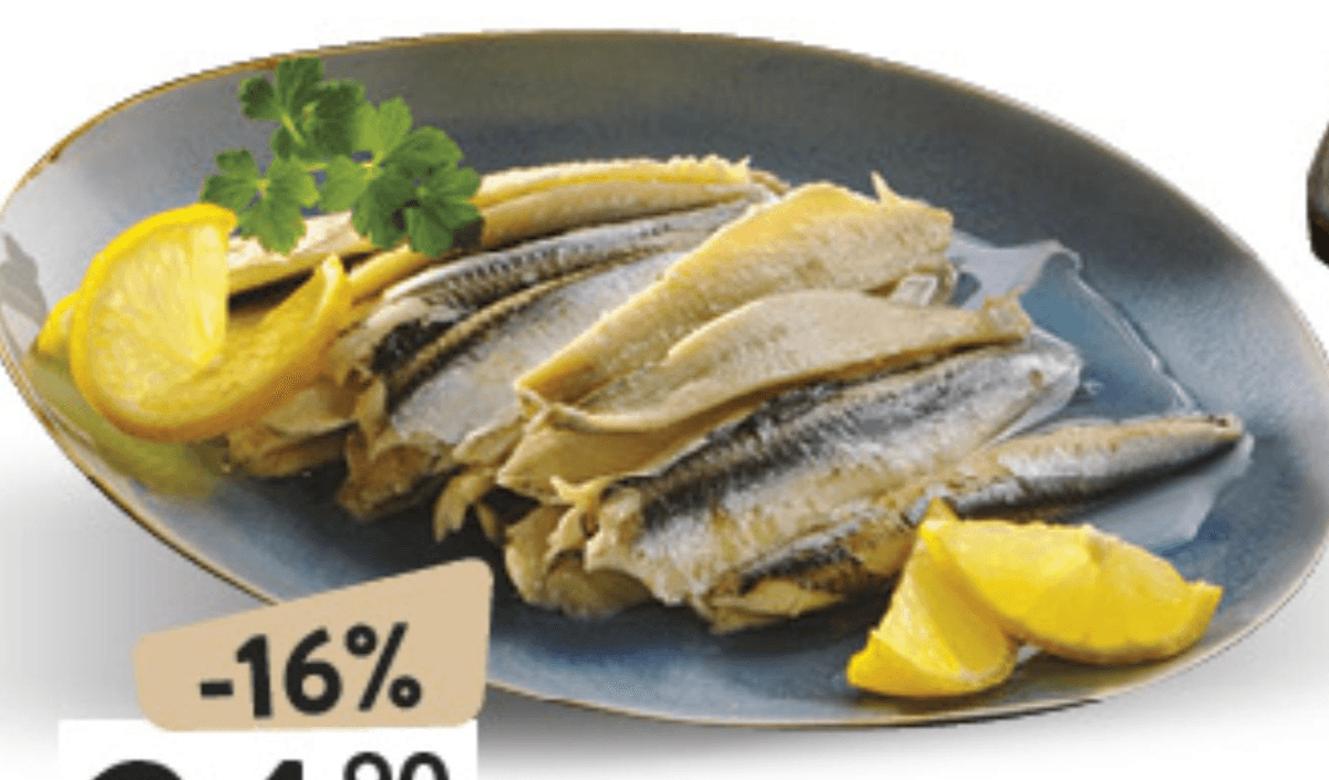 Marinirani fileti inćuna 1kg Akcija u trgovini Konzum