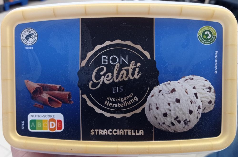 Bon Gelati Sladoled stracciatella 1 l - Akcija u trgovini Lidl