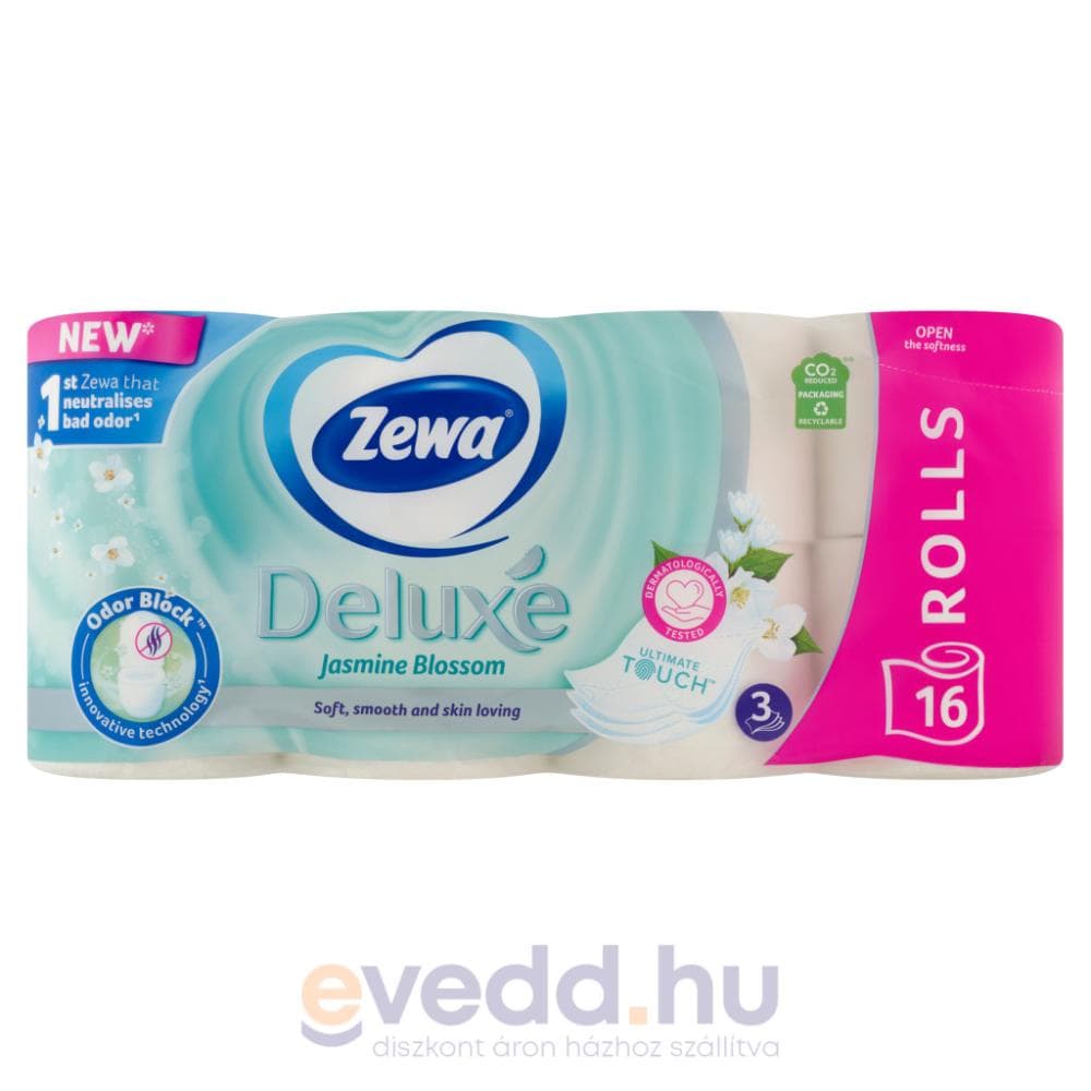 Zewa Aqua Deluxe Jasmin Toaletni papir 16/1 Akcija u trgovini Bipa