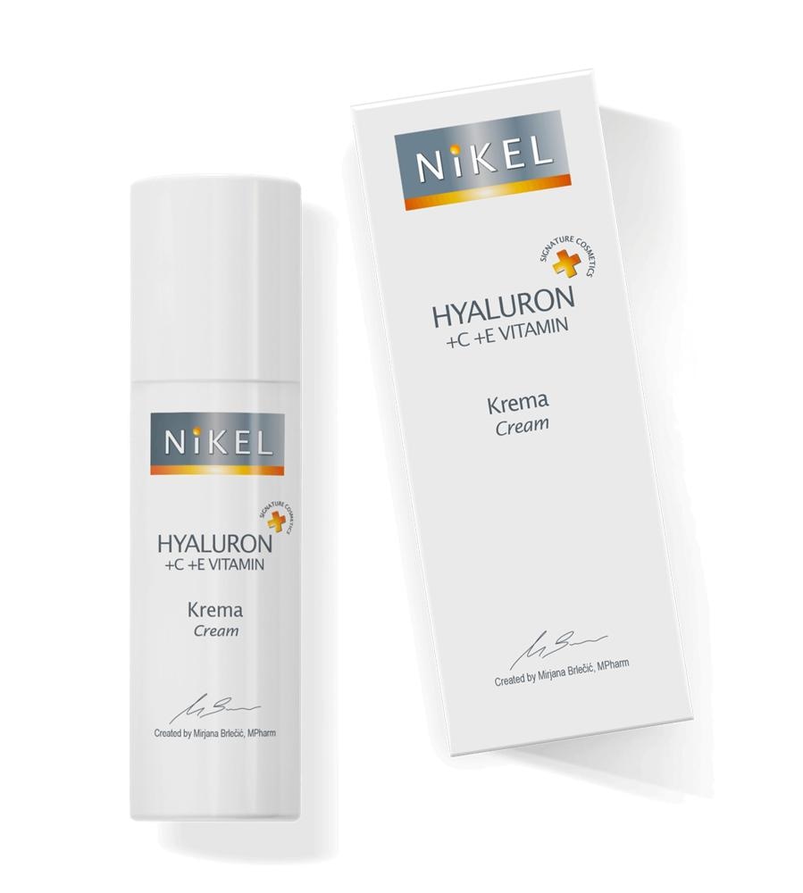 Nikel Hijaluron+c+e krema za lice 50 ml - Akcija u trgovini Bipa