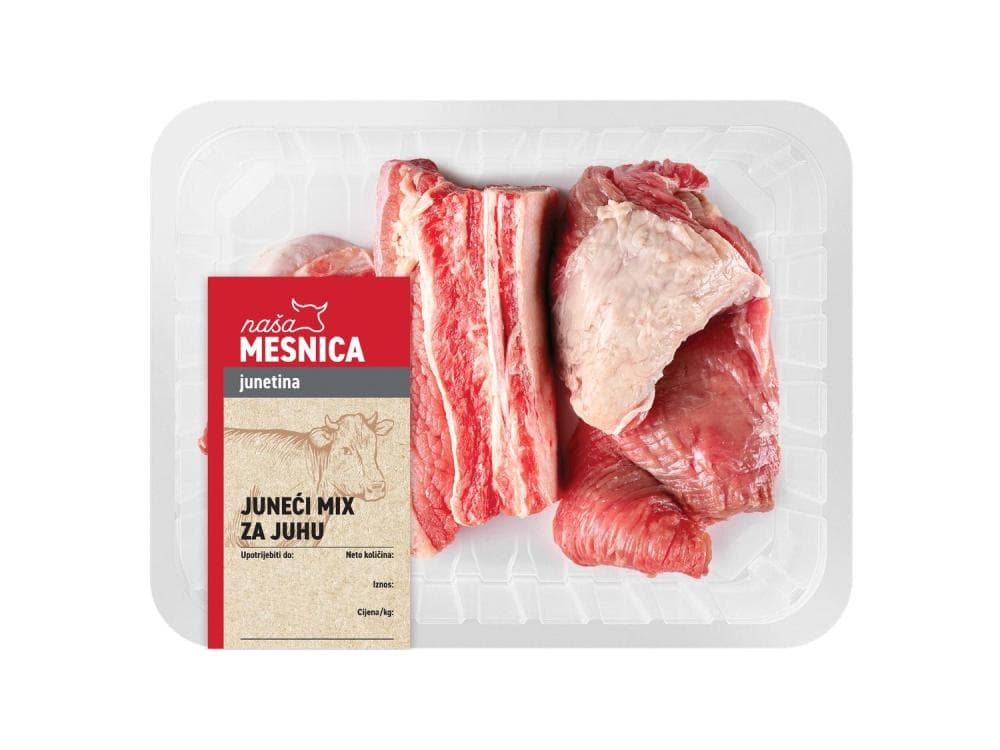 Svježi juneći mix za juhu cca 800 g Mesnica Akcija u trgovini Lidl