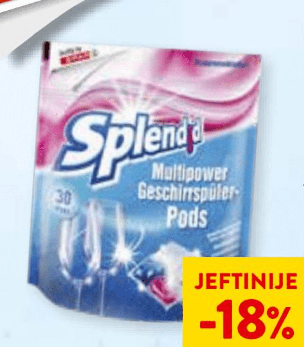 Kapsule za perilicu posuđa 30/1 - Akcija u trgovini Spar