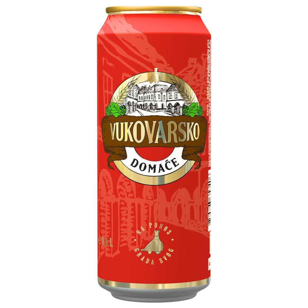 Vukovarsko Svijetlo pivo 0,5 L - Akcija u trgovini Kaufland