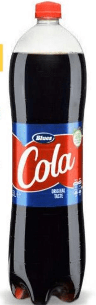 Cola 1.5 l Blues Akcija u trgovini Eurospin