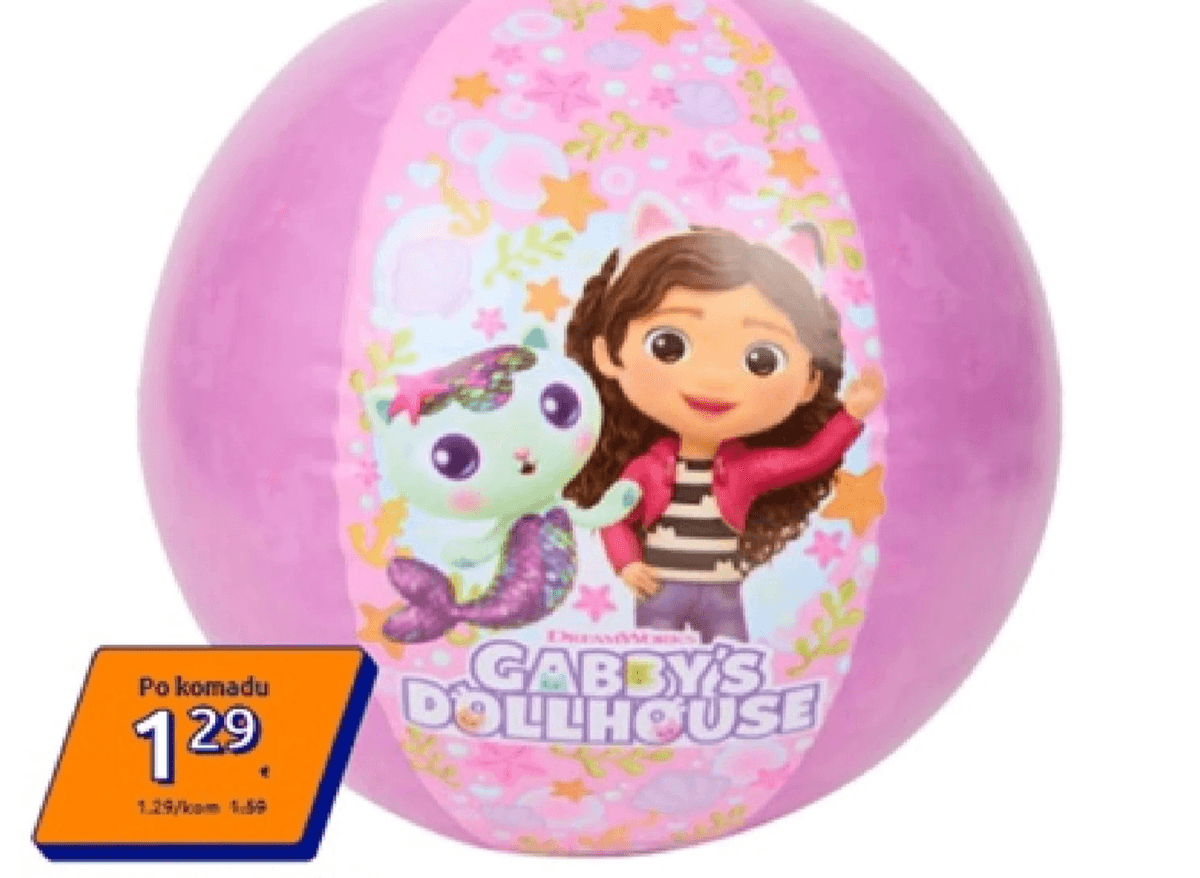 Lopta za plažu Ø 29 cm - Akcija u trgovini Action