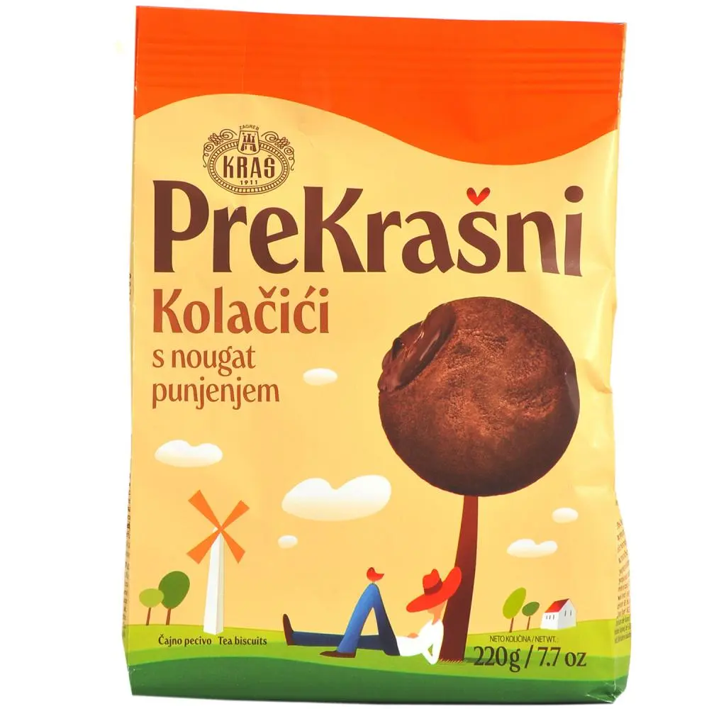 Keks Prekrašni kolačići nougat, kakao 220 g Akcija u trgovini Bakmaz