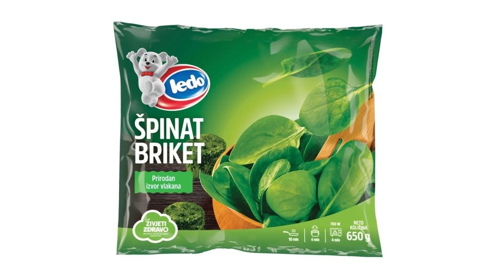 Ledo blitva 650 g Akcija u trgovini Tommy