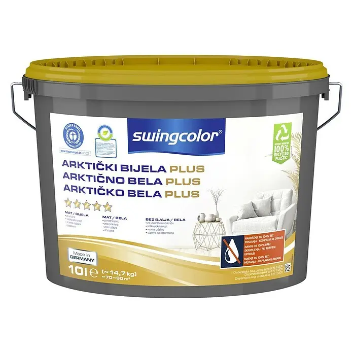 Swingcolor Mix snježno bijela boja Basis 2 ili 4 10 l Akcija u trgovini Bauhaus
