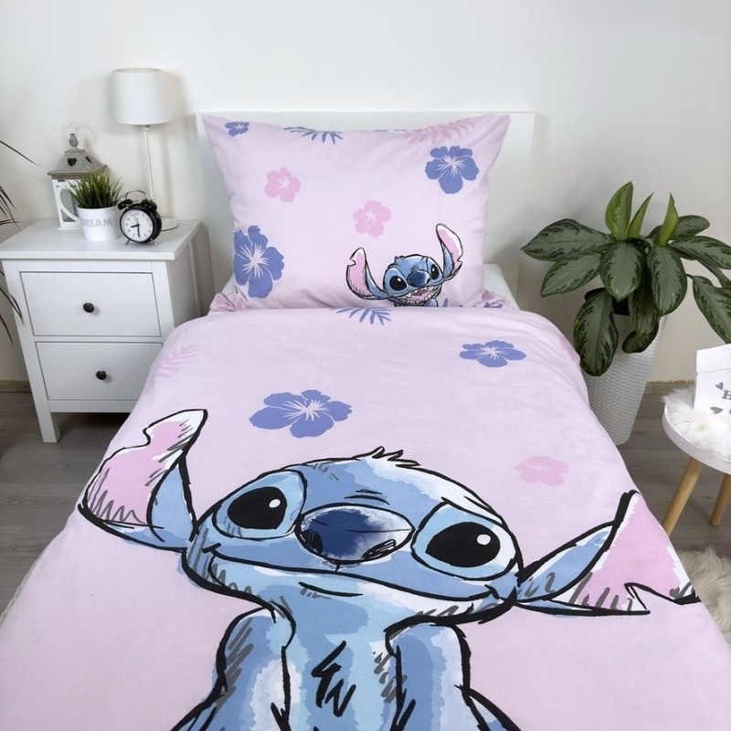 Dječja posteljina Stitch 140x200/60x80 cm Disney Akcija u trgovini Lesnina