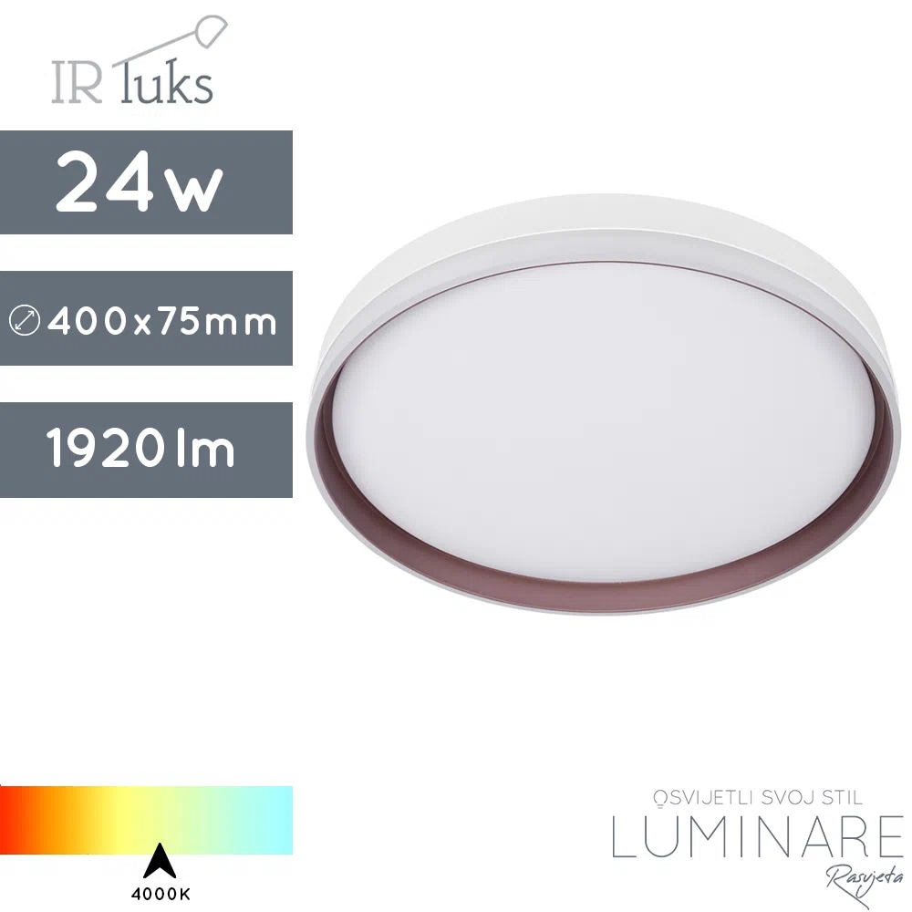 LED plafonjera 24W R890-M1 4000 K - Akcija u trgovini Alles