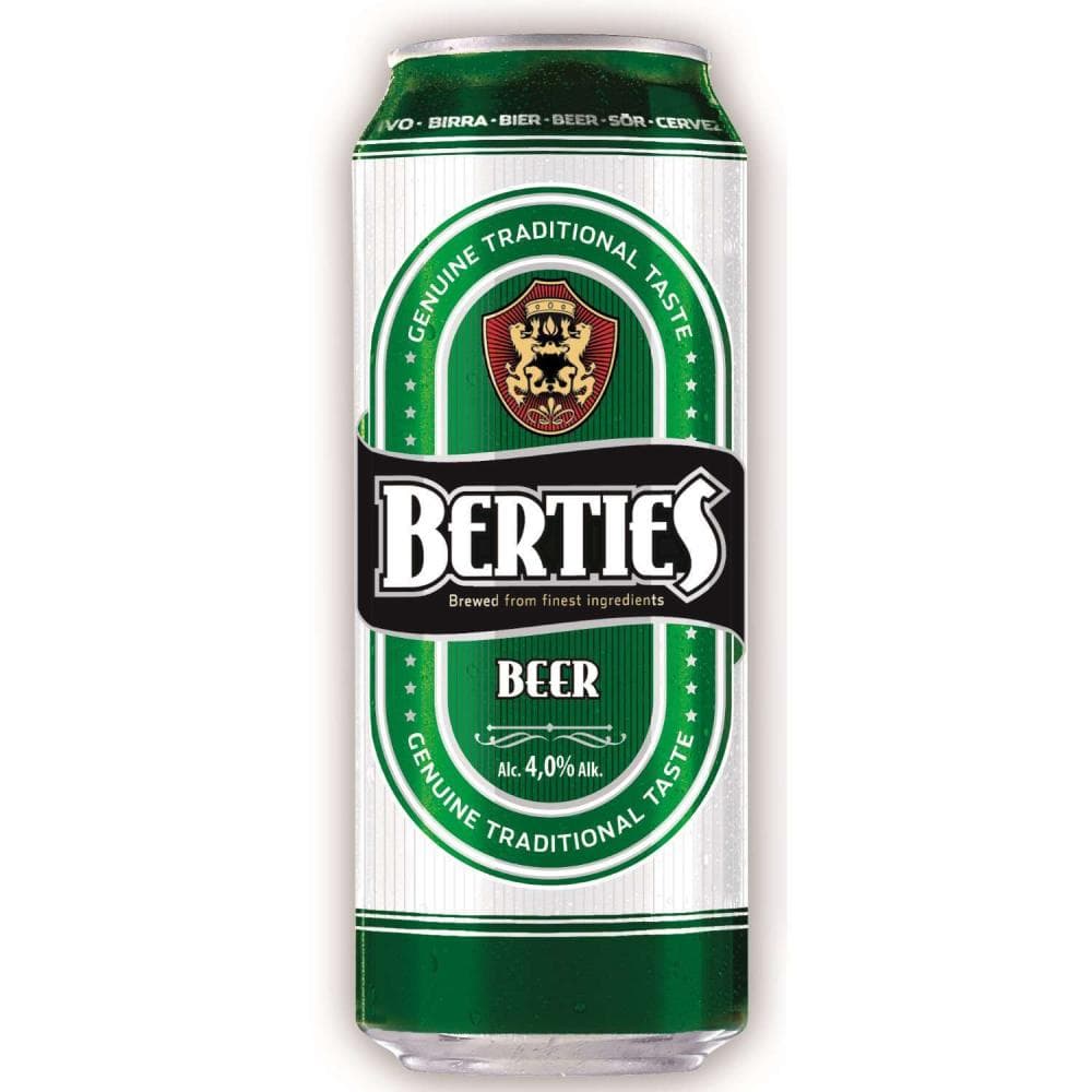 Pivo Berties 0,5l Akcija u trgovini KTC