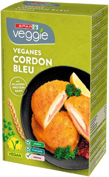 Vegan cordon blue 330 g SPAR veggie Akcija u trgovini Spar