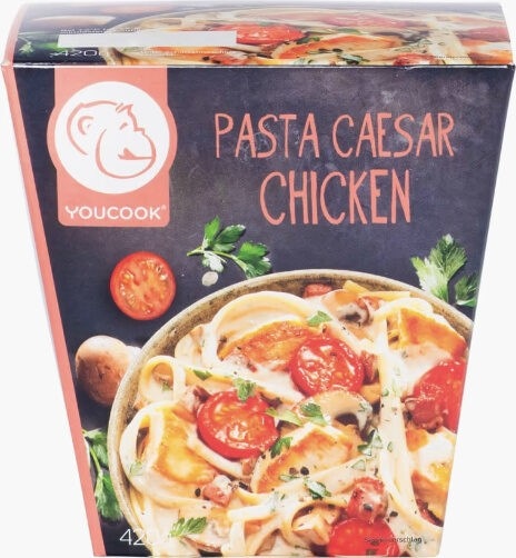 Youcook azijska gotova jela Pasta Caesar Chicken 420 g Akcija u trgovini Spar
