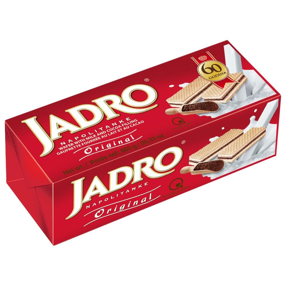 Jadro, Kraš Napolitanke 860 g Akcija u trgovini Tommy