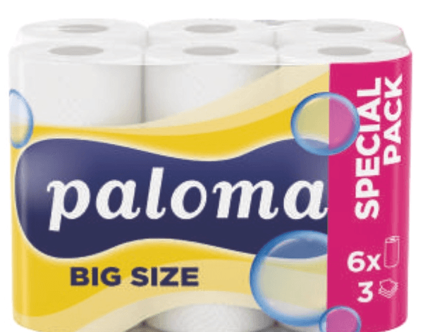 Paloma Papirnati ručnik 6 rola - Akcija u trgovini Tommy