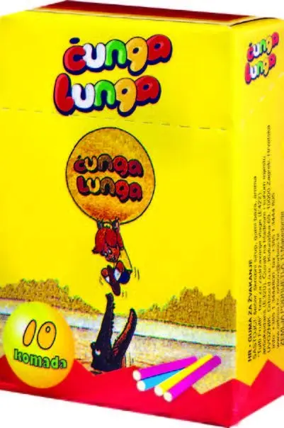Čunga Lunga žvakaće gume 35 g Akcija u trgovini Lidl