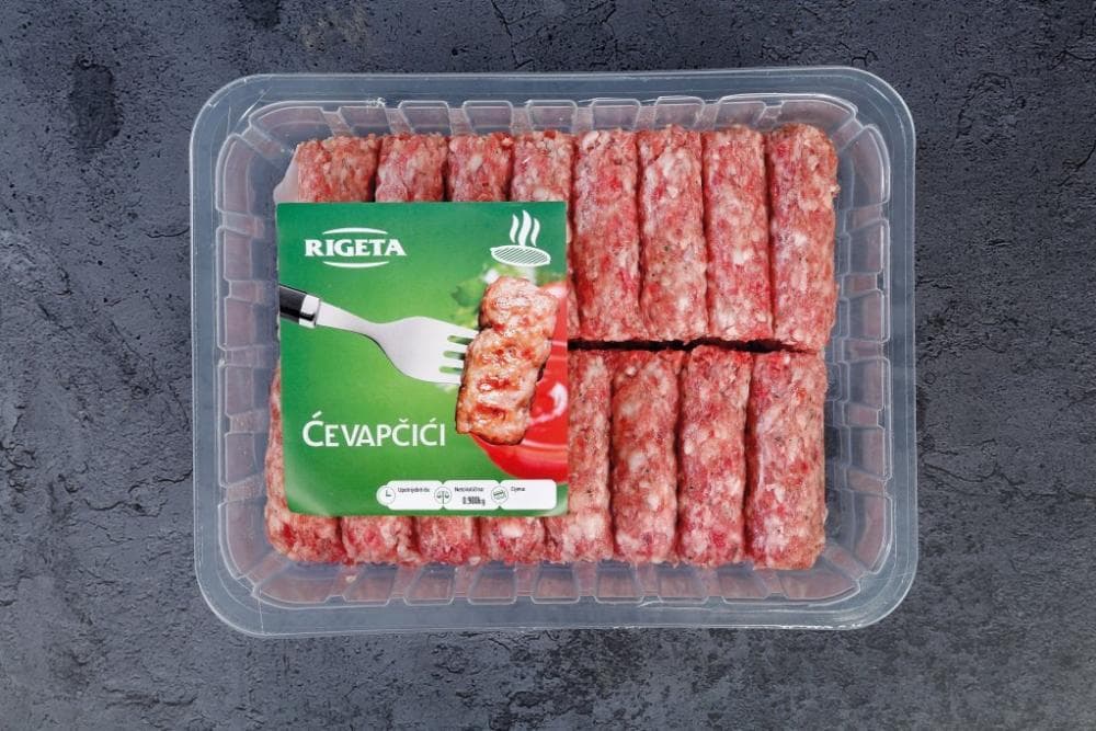 Rigeta svježi ćevapčići s ovčetinom i junetinom 900 g Akcija u trgovini Plodine