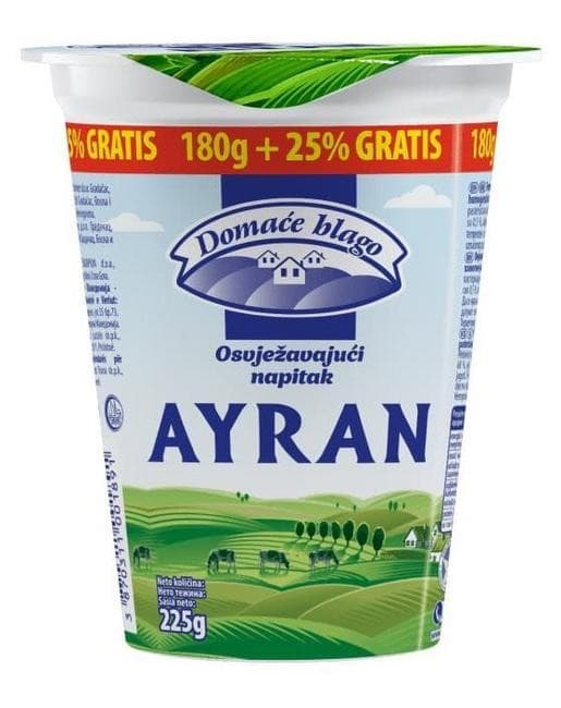 Domaće blago Jogurt Ayran 225 g Akcija u trgovini Tommy
