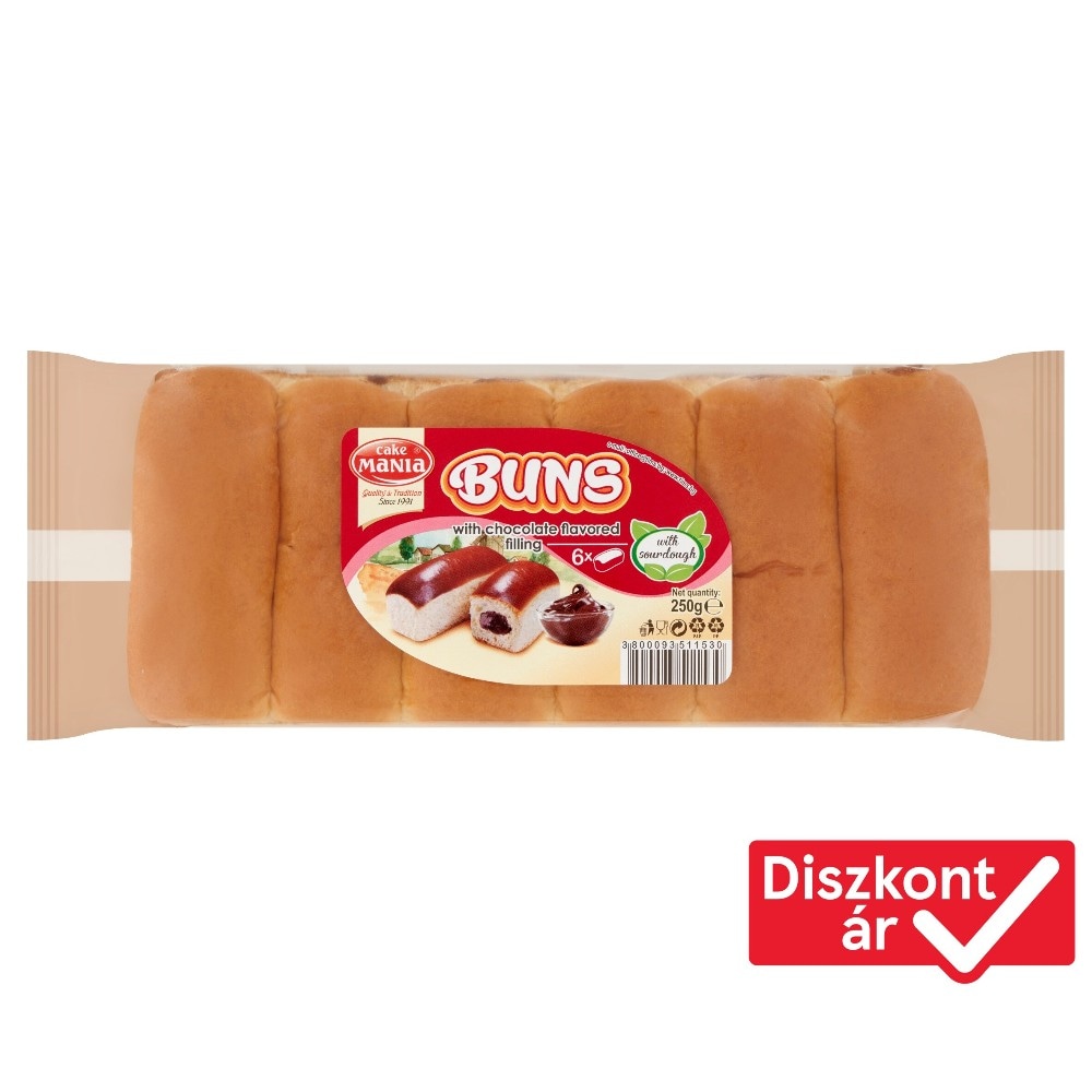 Cake Mania Buns Dizano pecivo 250 g - Akcija u trgovini KTC