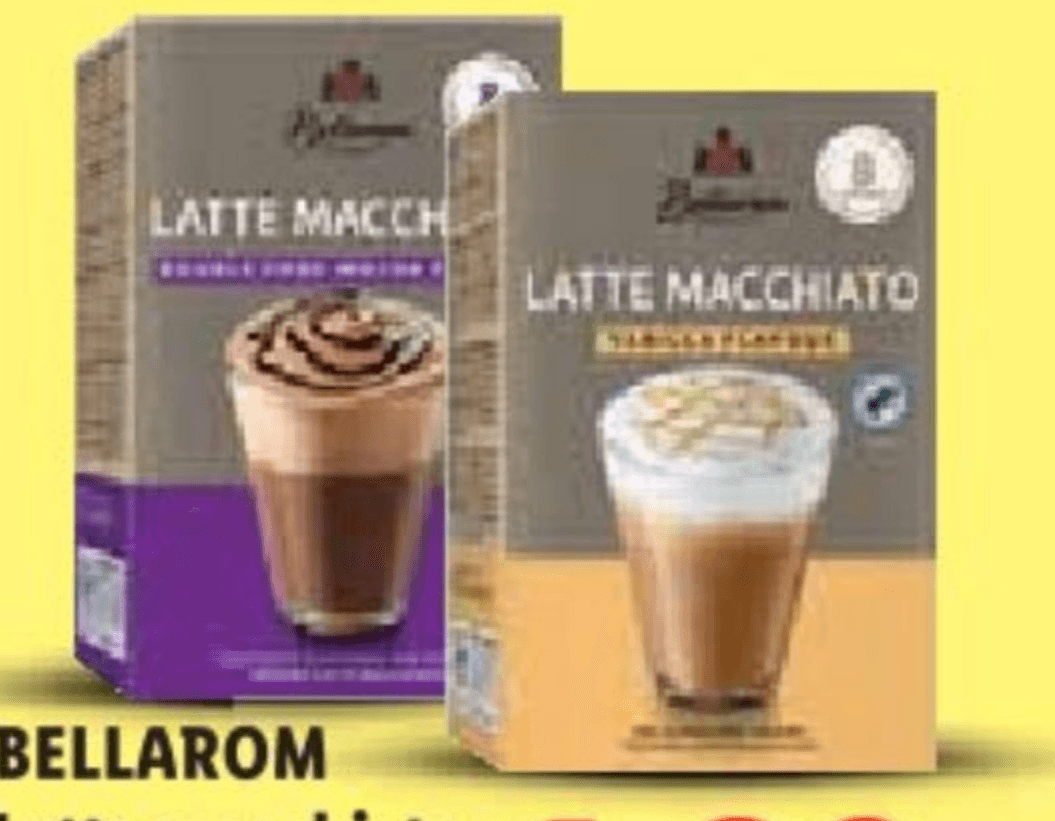 Bellarom Latte macchiato 184 g ili 148 g - Akcija u trgovini Lidl
