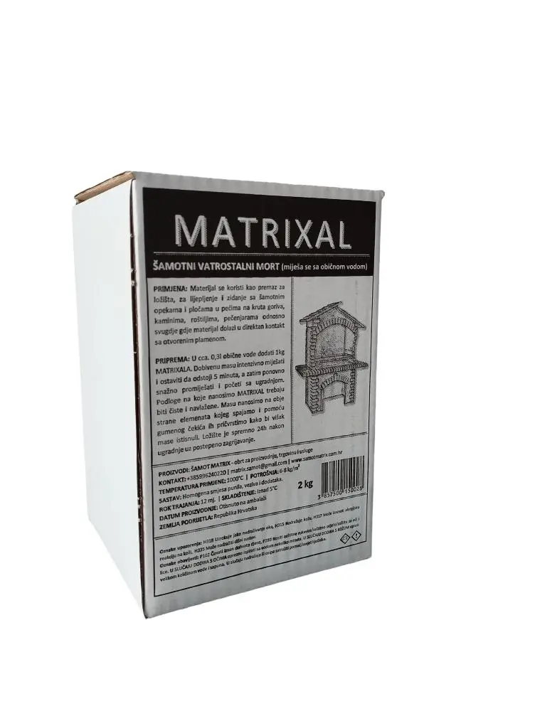 Vatrostalni mort MATRIXAL 2 kg Akcija u trgovini Pevex
