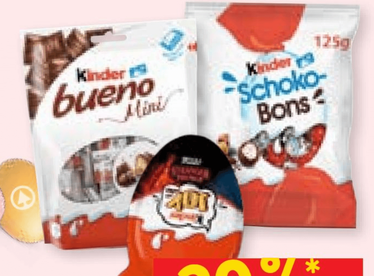 Proizvodi Ferrero - Akcija u trgovini Spar