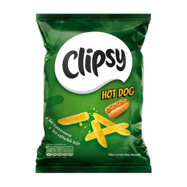 Clipsy Hot Dog flips 30 g Akcija u trgovini Boso