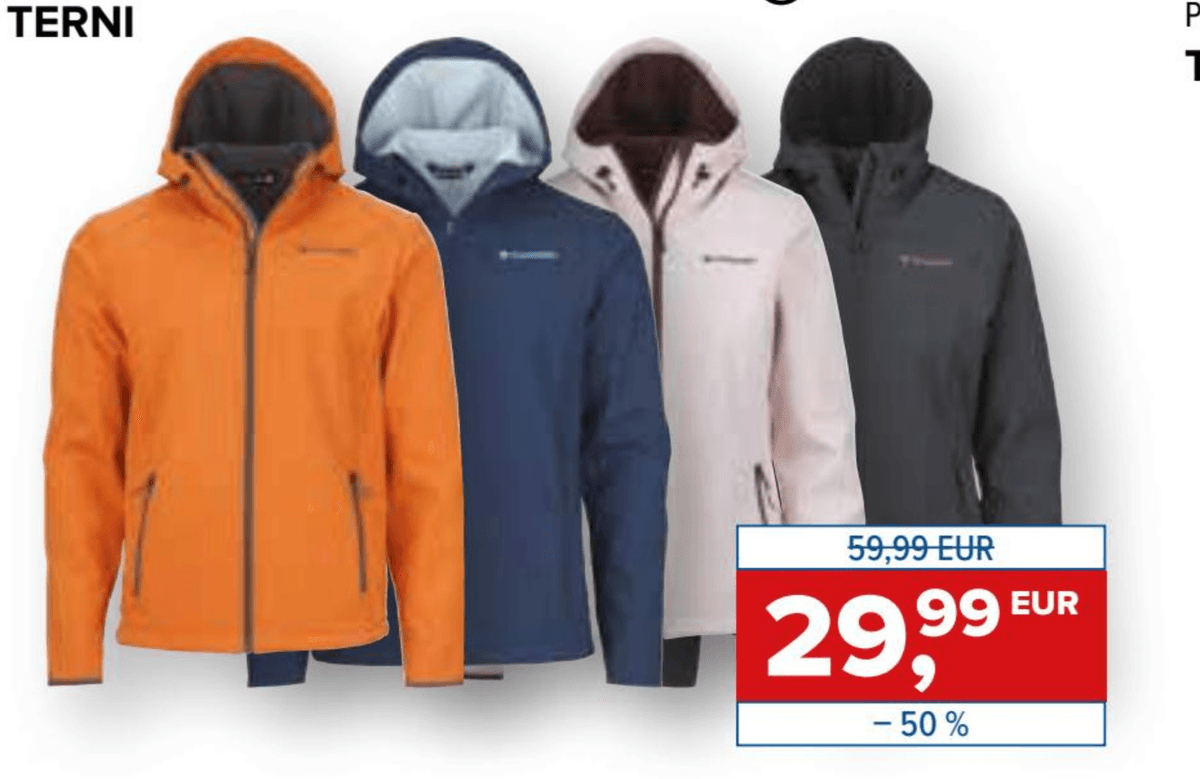 Softshell jakna TERNI KILIMANJARO - Akcija u trgovini Hervis