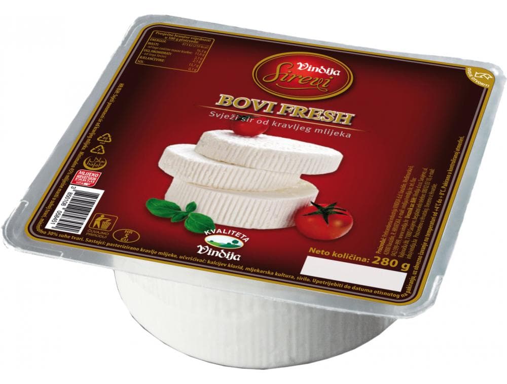 Bovi Fresh Svježi sir 280 g Vindija Akcija u trgovini Tommy