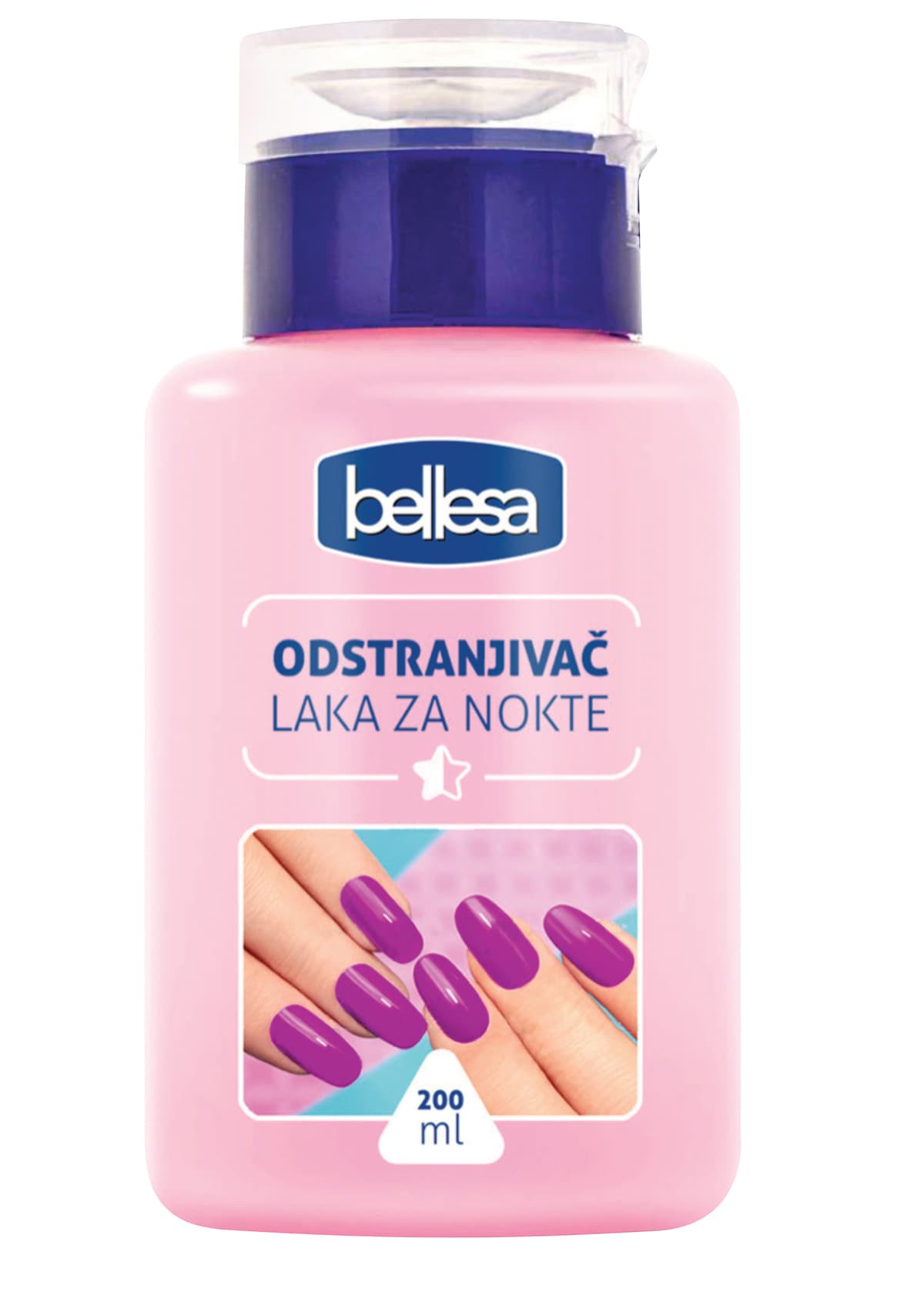 Odstranjivač laka za nokte Bellesa 200 ml Akcija u trgovini NTL