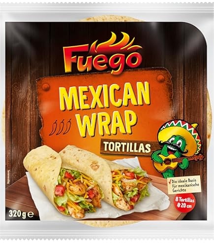 Fuego Tortillas Vollkorn Wrap 370g - Akcija u trgovini Žabac