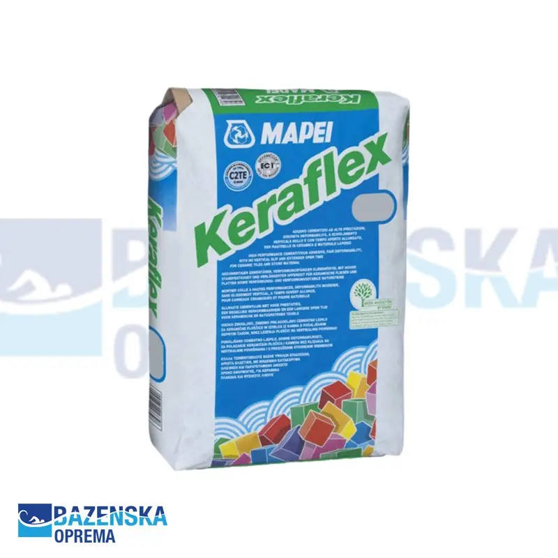 Ljepilo za pločice Keraflex 25 kg MAPEI Akcija u trgovini Bauhaus