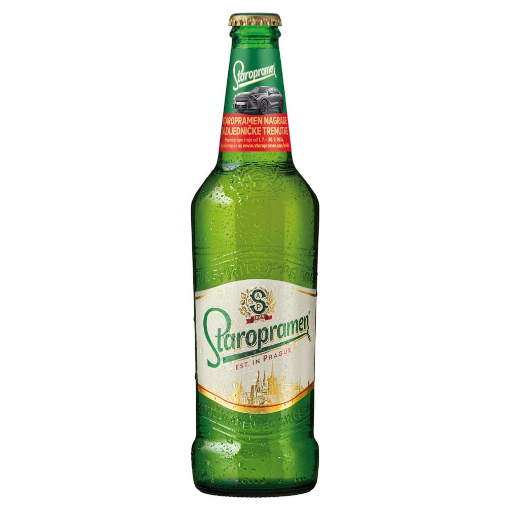 Staropramen svijetlo pivo 500 ml Akcija u trgovini NTL